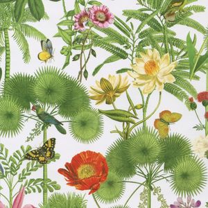 Hovedbilde Gavepapir luksus - Paradise Garden White 2,4m