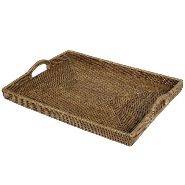 Rattan Serveringsfat 48x36