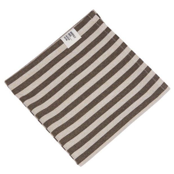 Serviett Svea 45*45cm - nougat