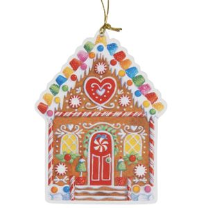 Hovedbilde Gavelapper Gingerbread House 4 stk