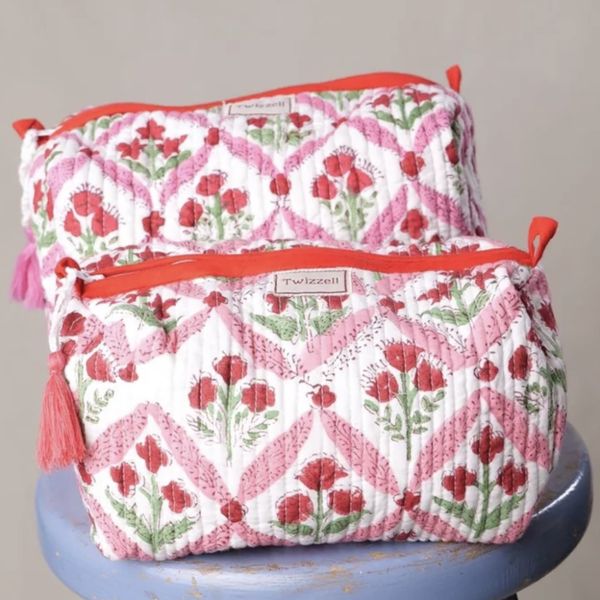 Toalettveske quilted Bright- Medium