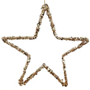 Hovedbilde Shishi stjerne med paljetter – Champagne, ...