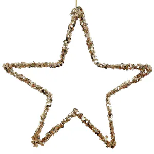 Hovedbilde Shishi stjerne med paljetter – Champagne, ...