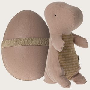 Hovedbilde Gantosaurus med egg 23cm - old rose