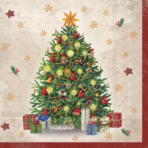 Festive tree cream - kaffe