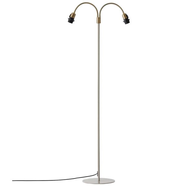 Gulvlampe Qvist 416 toarmet - Greige 143cm