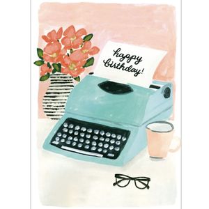 Hovedbilde Kort - Typewriter