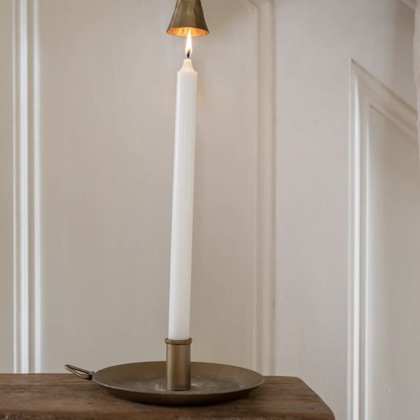 Bell Candle Snuffer i messing – 4 x 10 cm