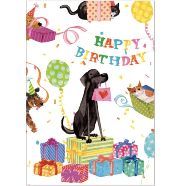 Kort - Happy birthday pets