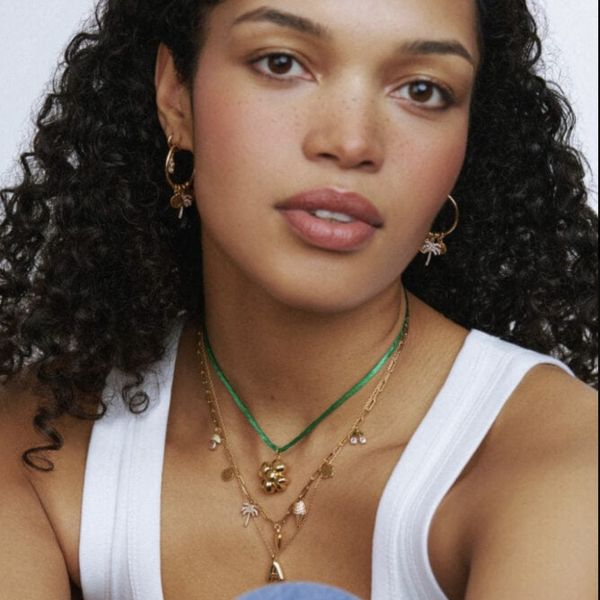 Orelia &oslash;redobber Eclectic Mixed Charm Hoop  - gull
