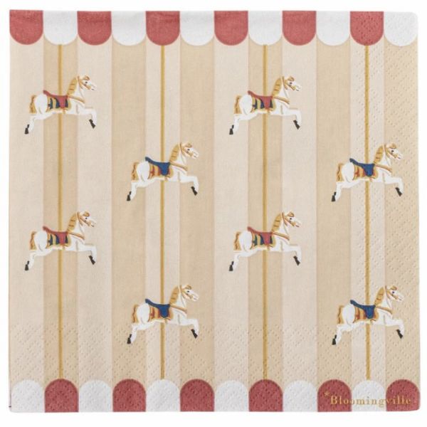 Servietter Merry go-round - lunsj