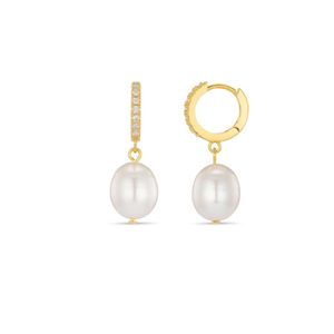 Hovedbilde Orelia &oslash;redobber Pearl Drop & Rose Water Opal ...