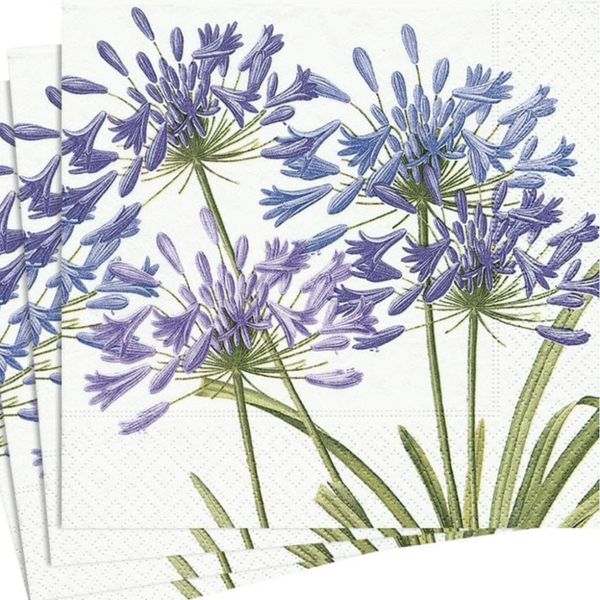 Servietter Agapanthus - lunsj