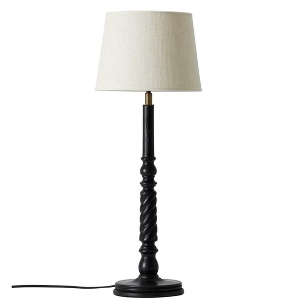 Lampefot Qvist 414- Svart 46cm (uten skjerm)