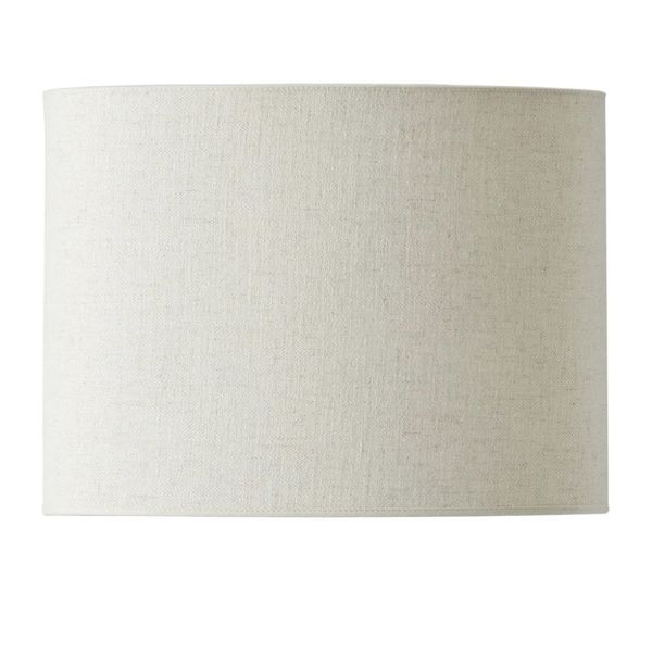Lampeskjerm Modern Oval  45cm - Off-White
