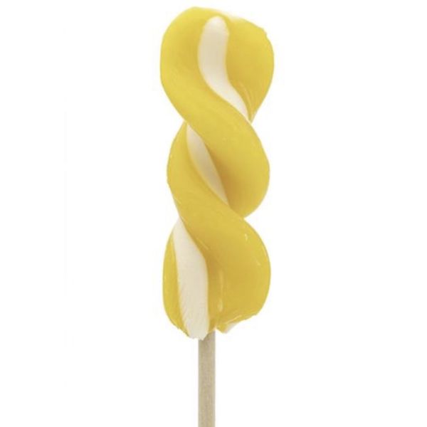 Slikkepinne spiral sitron 50gr